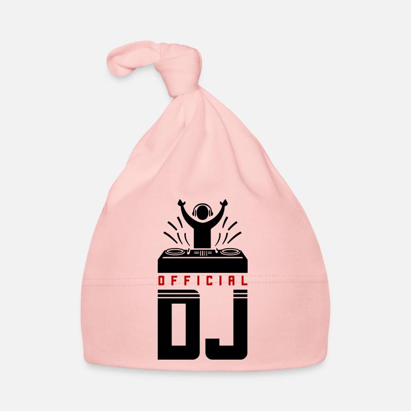 DJ Spruch Turntables Baby Bio-Mütze
