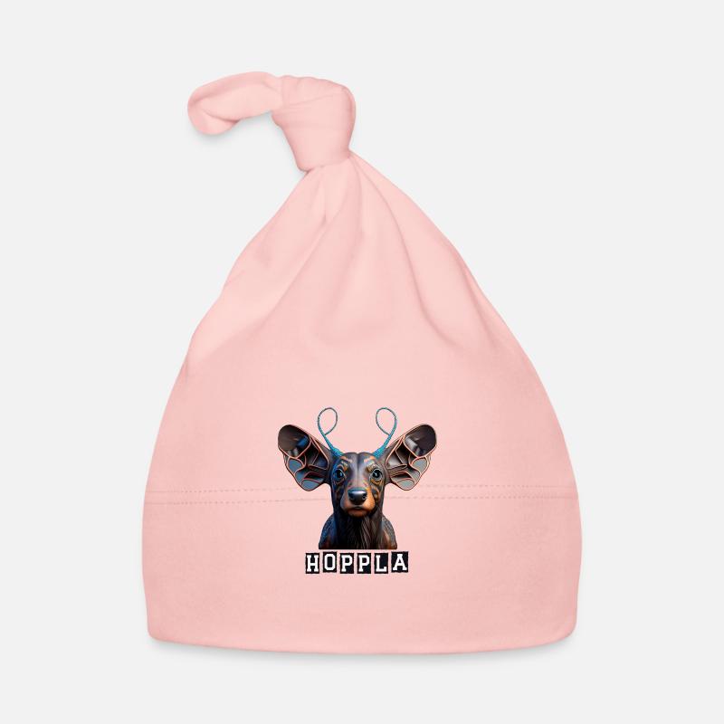 Dachshund Oops. Organic Baby Cap