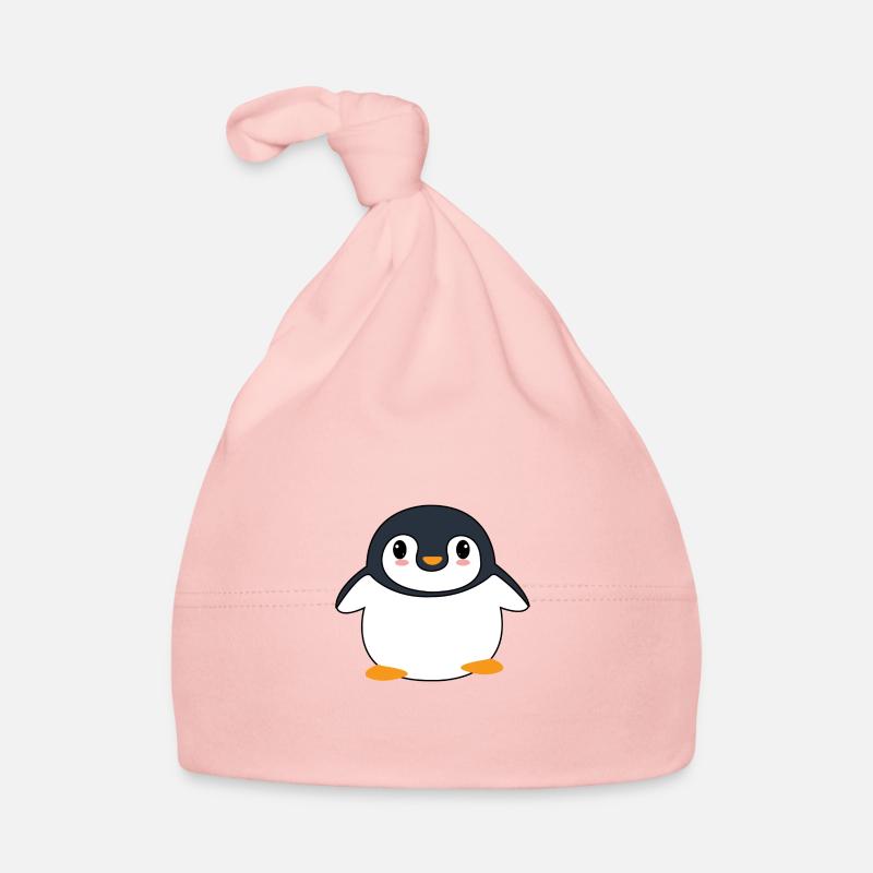 Pegi, der Pinguin Baby Bio-Mütze