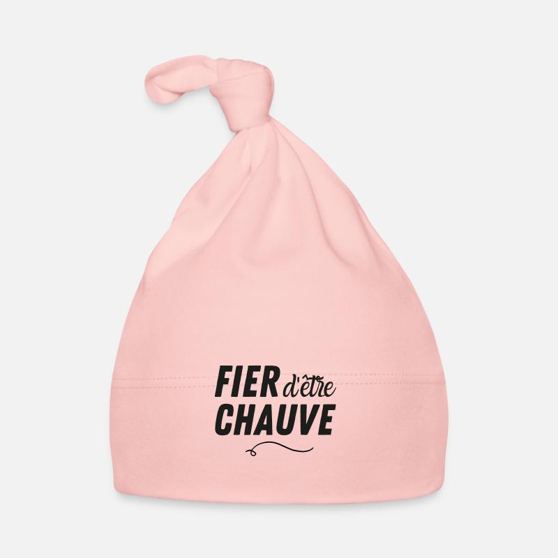 Fier d'être chauve Bonnet bio Bébé