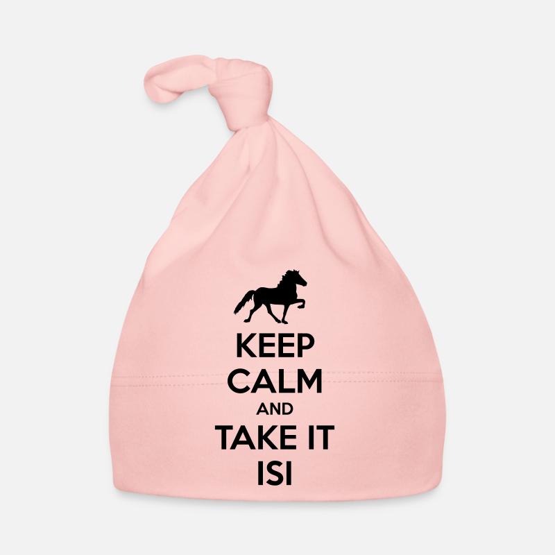 Keep Calm and Take it Isi Baby Bio-Mütze