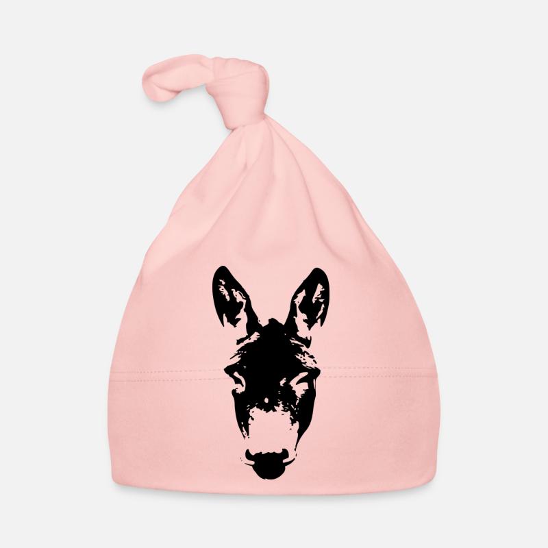 Esel Baby Bio-Mütze