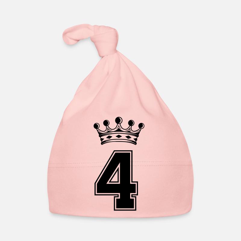 4 Krone Baby Bio-Mütze
