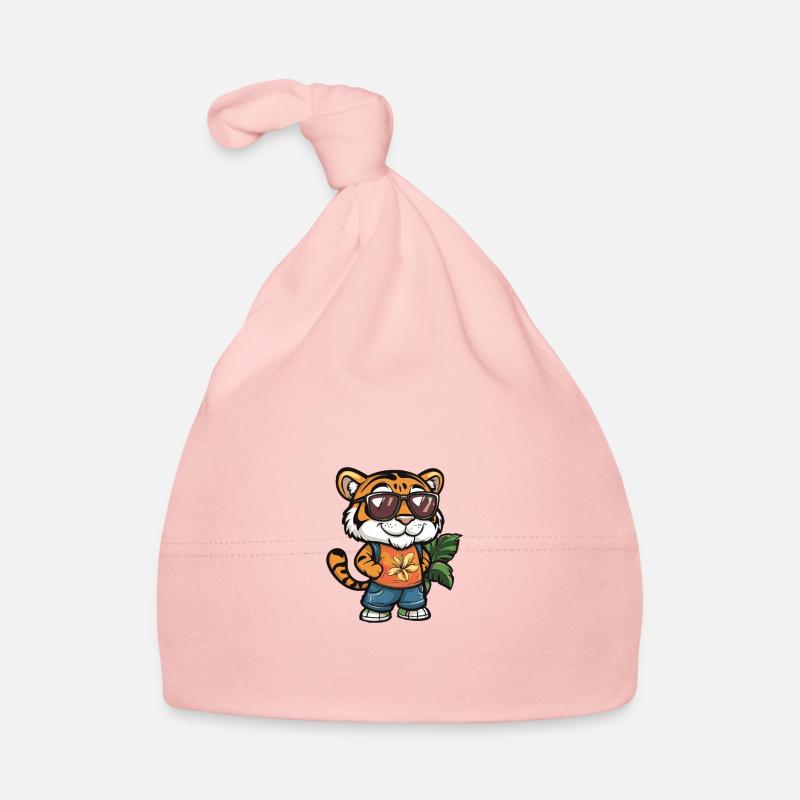 Tiger Comic Vacances Bonnet bio Bébé