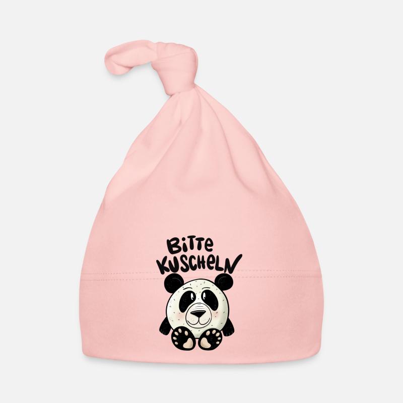 Panda Kuscheln Baby Bio-Mütze