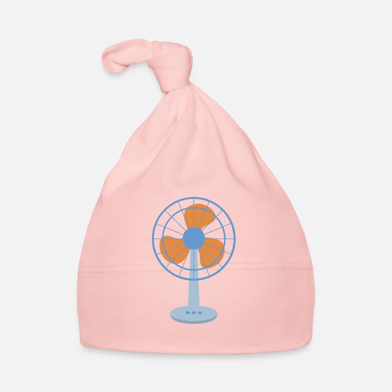 ventilateur - Bonnet bio Bébé - rose