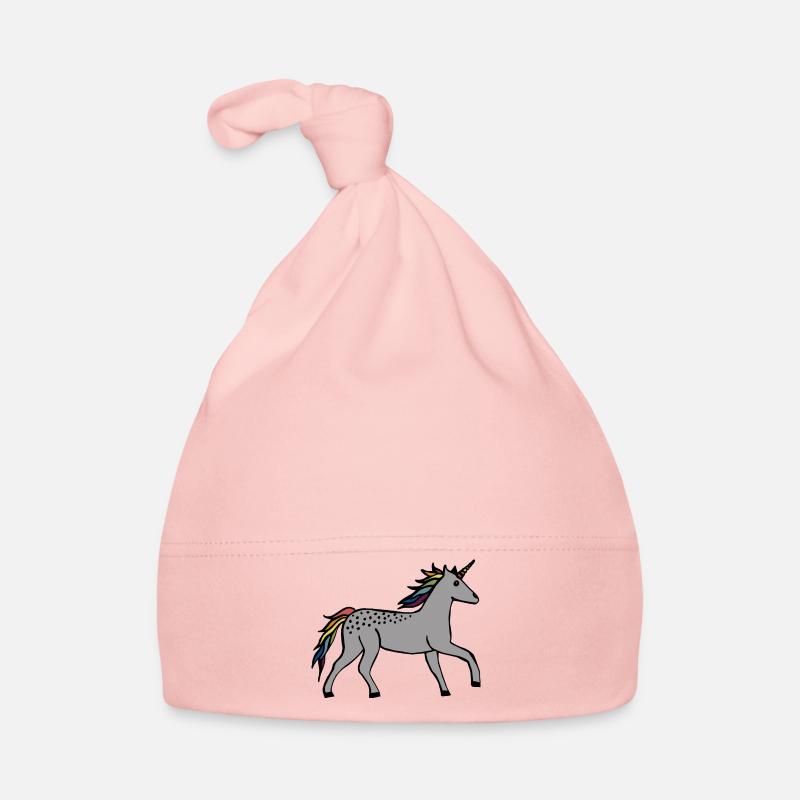 Licorne mignonne Bonnet bio Bébé