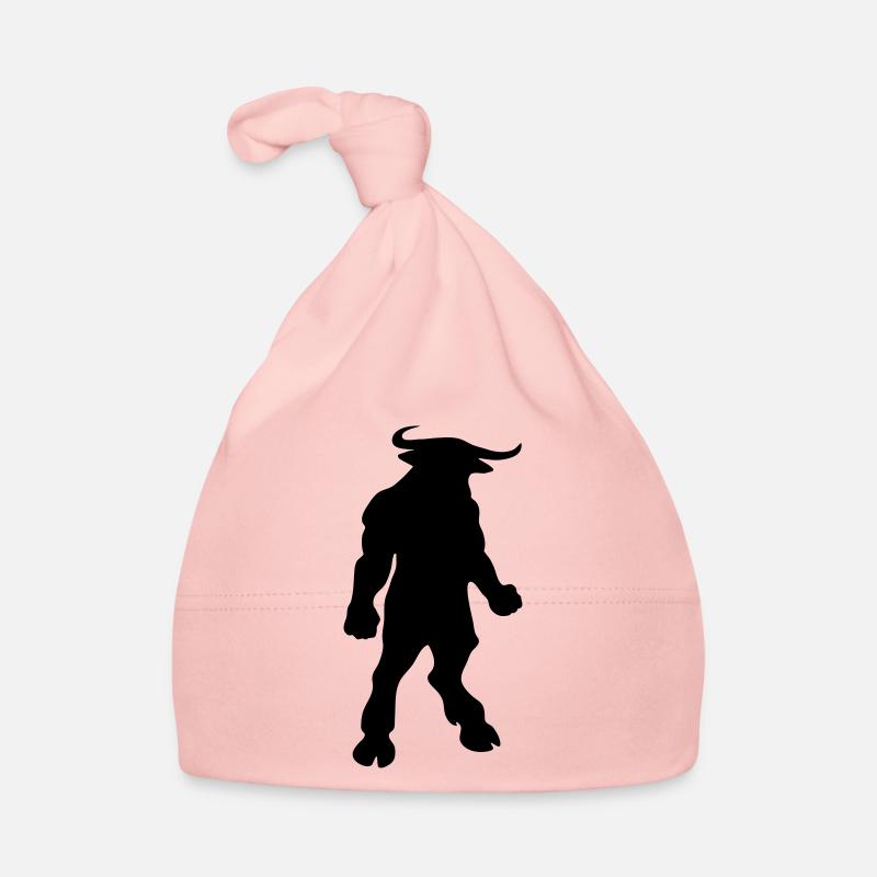 Minotaurus Baby Bio-Mütze