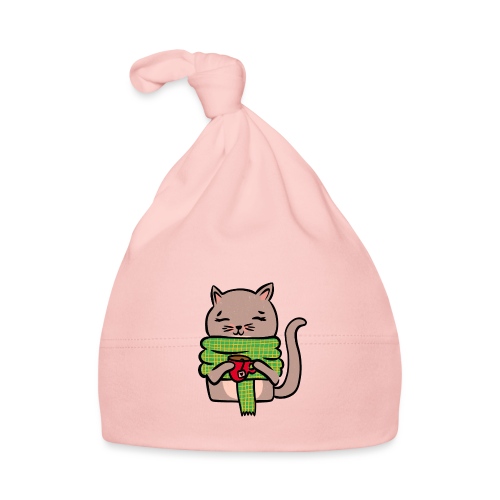 Cozy cat - Cappellino ecologico per neonato