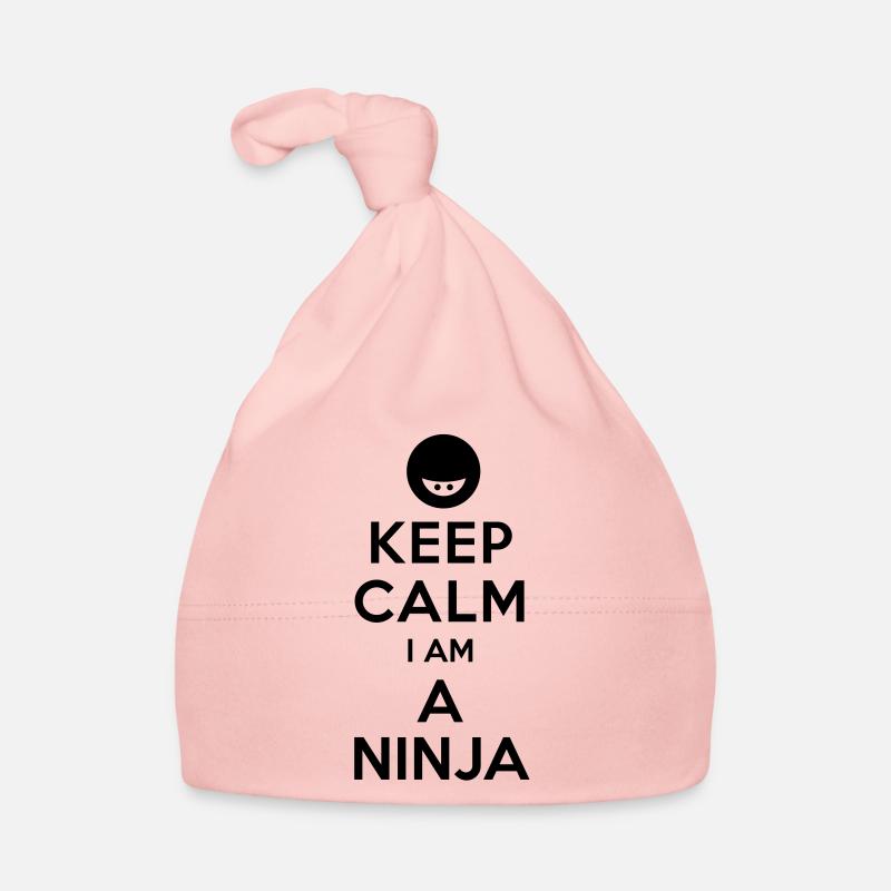 Bewahren Sie Ruhe, ich bin ein Ninja Baby Bio-Mütze