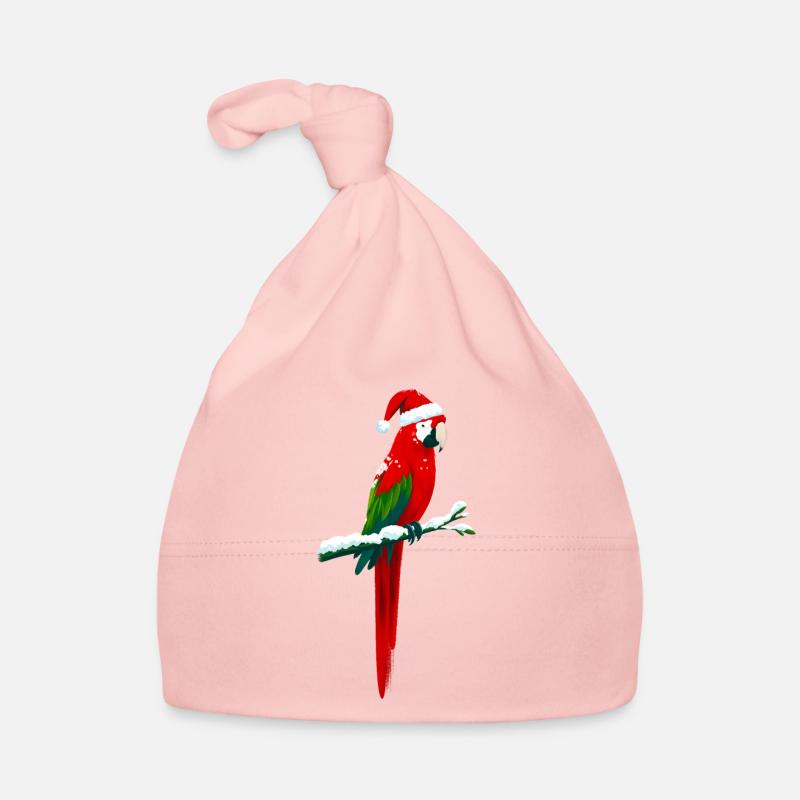 L’époque de Noël - Bonnet bio Bébé - rose