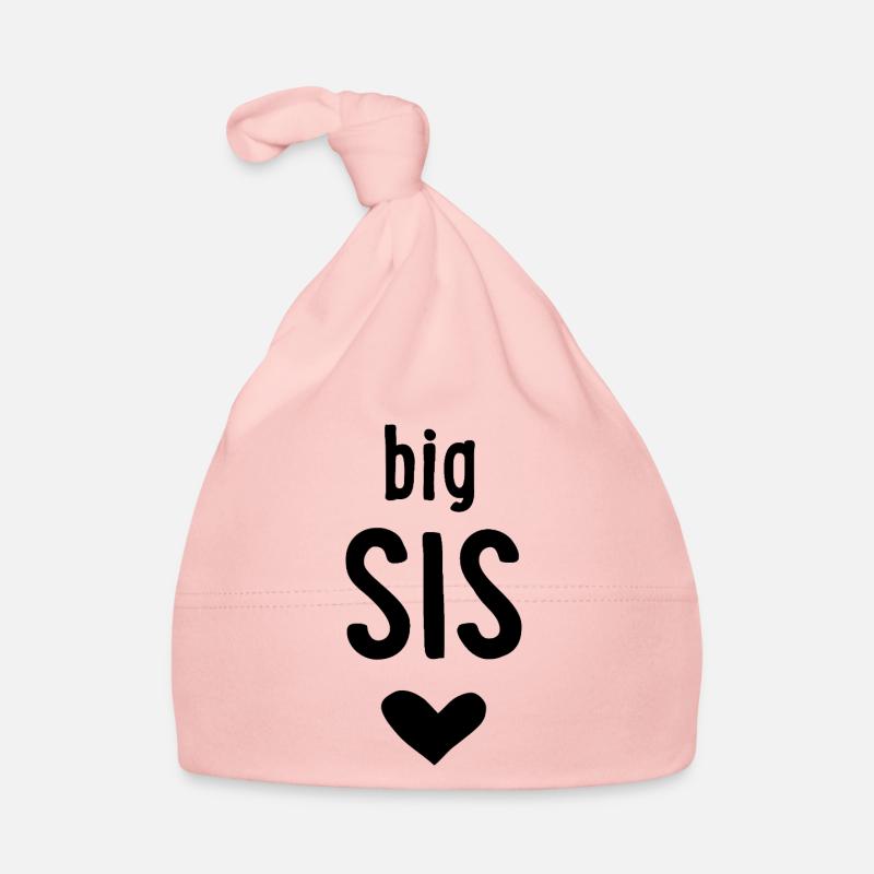 Grande Sœur - Bonnet bio Bébé - rose