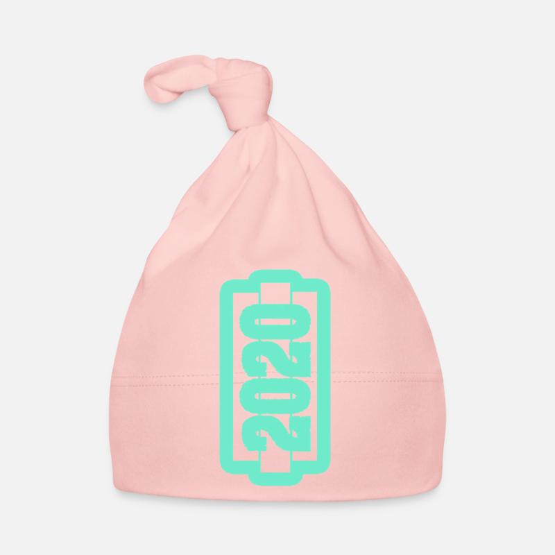 Born in 2020 Organic Baby Cap