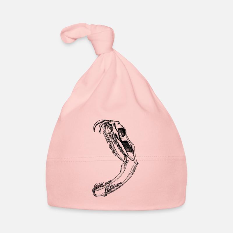 Snake Skull Organic Baby Cap