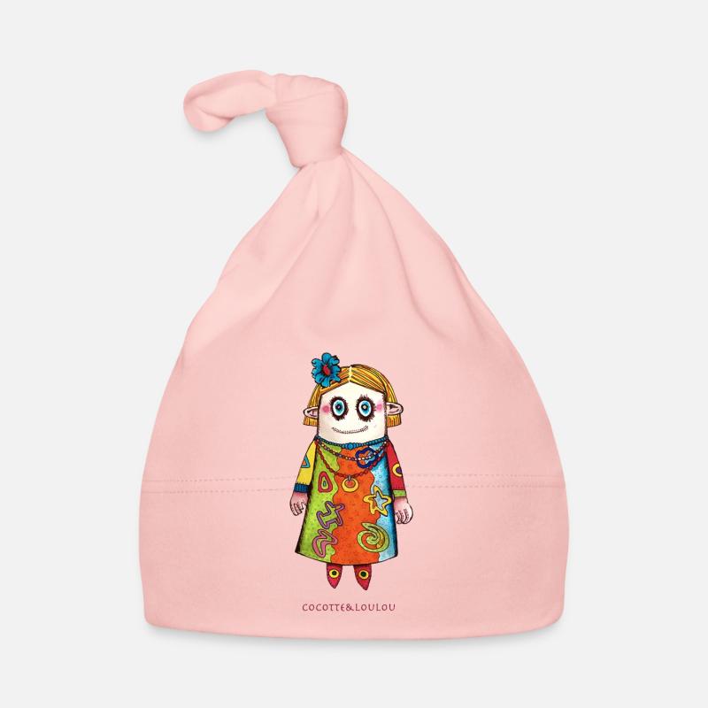 Vauda die Puppe Baby Bio-Mütze