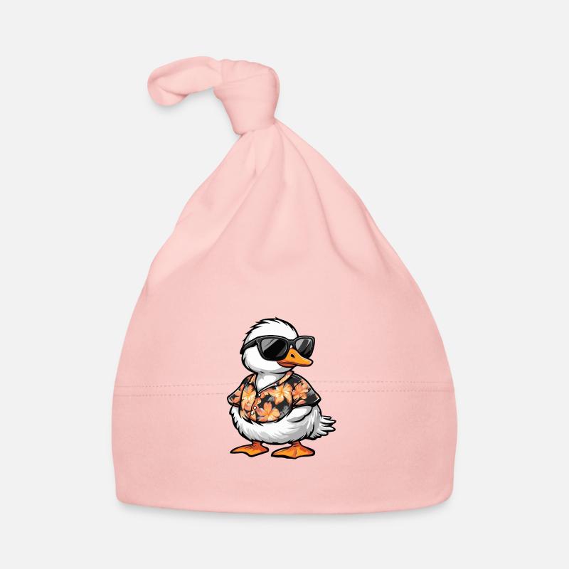 Goose Comic Holiday Organic Baby Cap