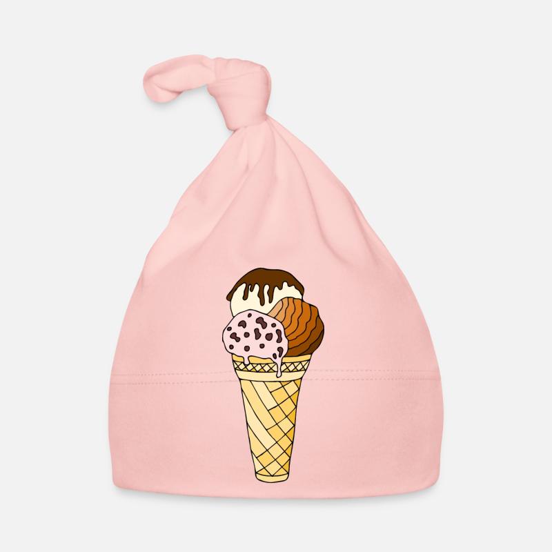 Eis Baby Bio-Mütze