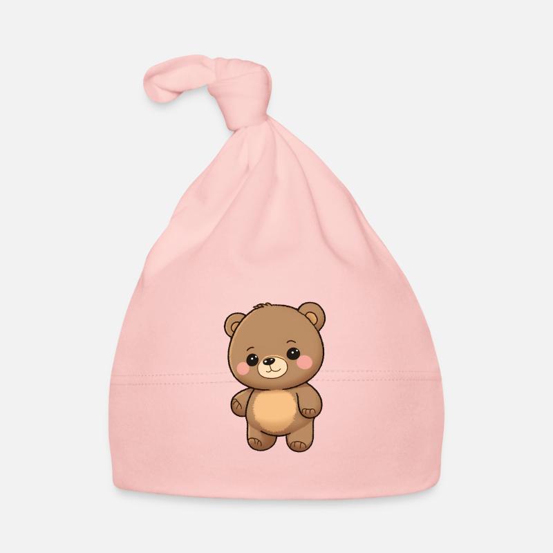 Ours totalement mignon Bonnet bio Bébé
