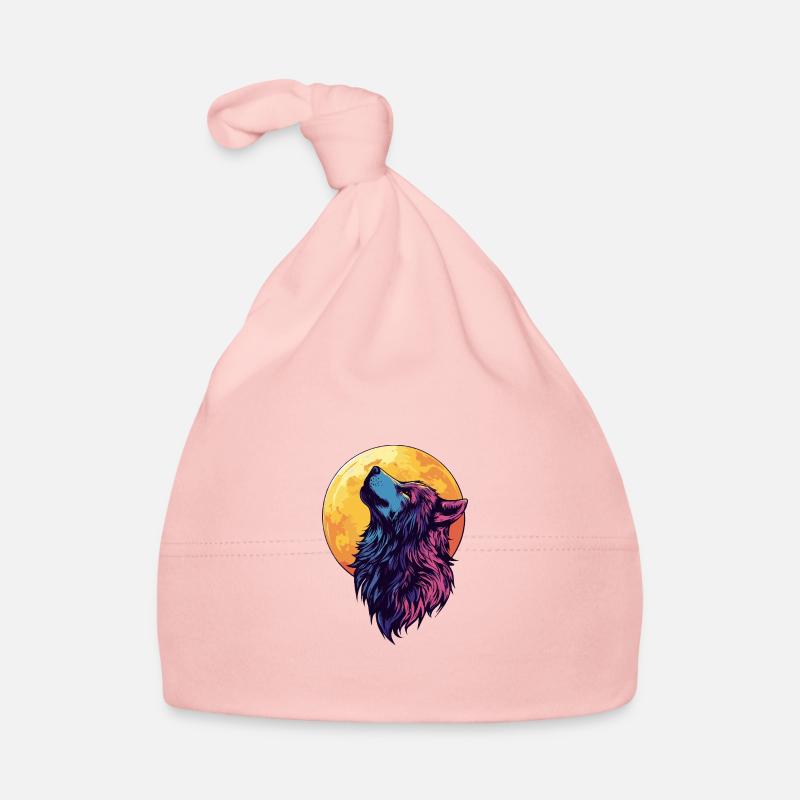 Wolf Moon Organic Baby Cap