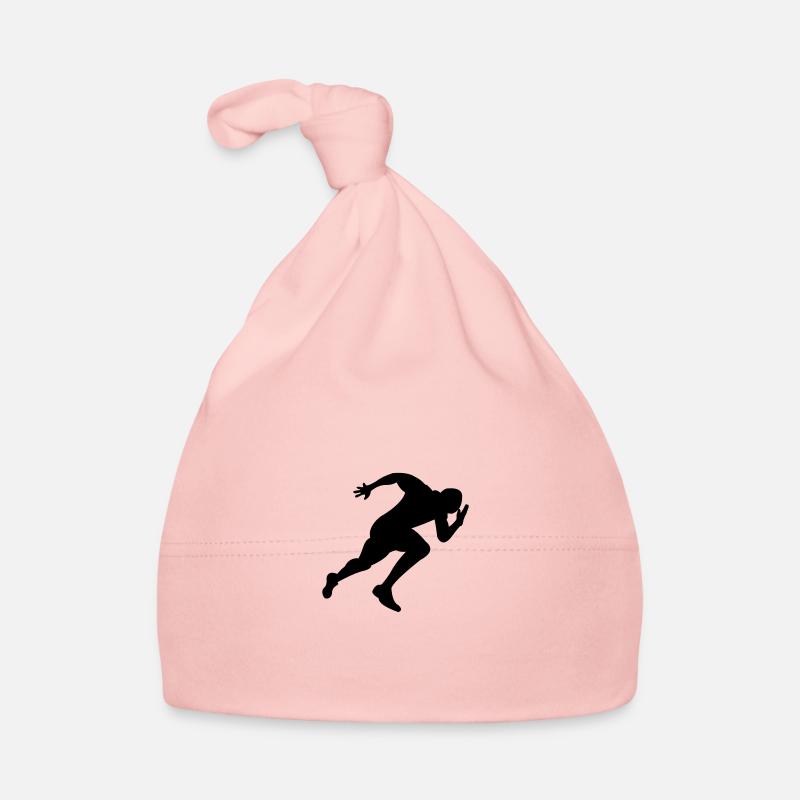 ATHELTIK - Bonnet bio Bébé - rose