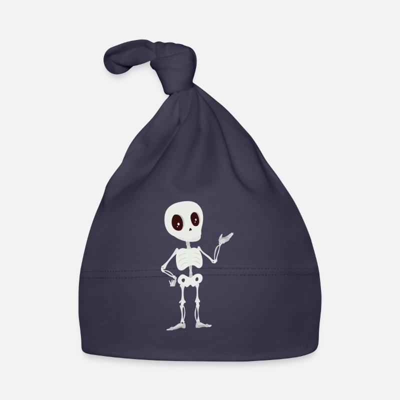 Skelett Baby Bio-Mütze