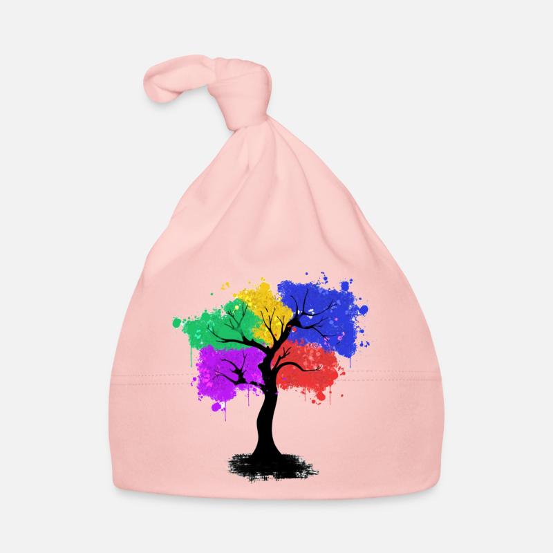 Arbre de couleur Bonnet bio Bébé