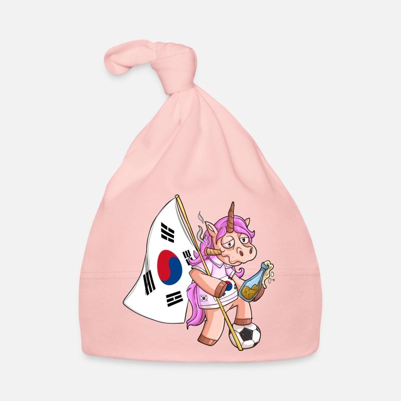 Licorne du parti sud-coréen Bonnet bio Bébé