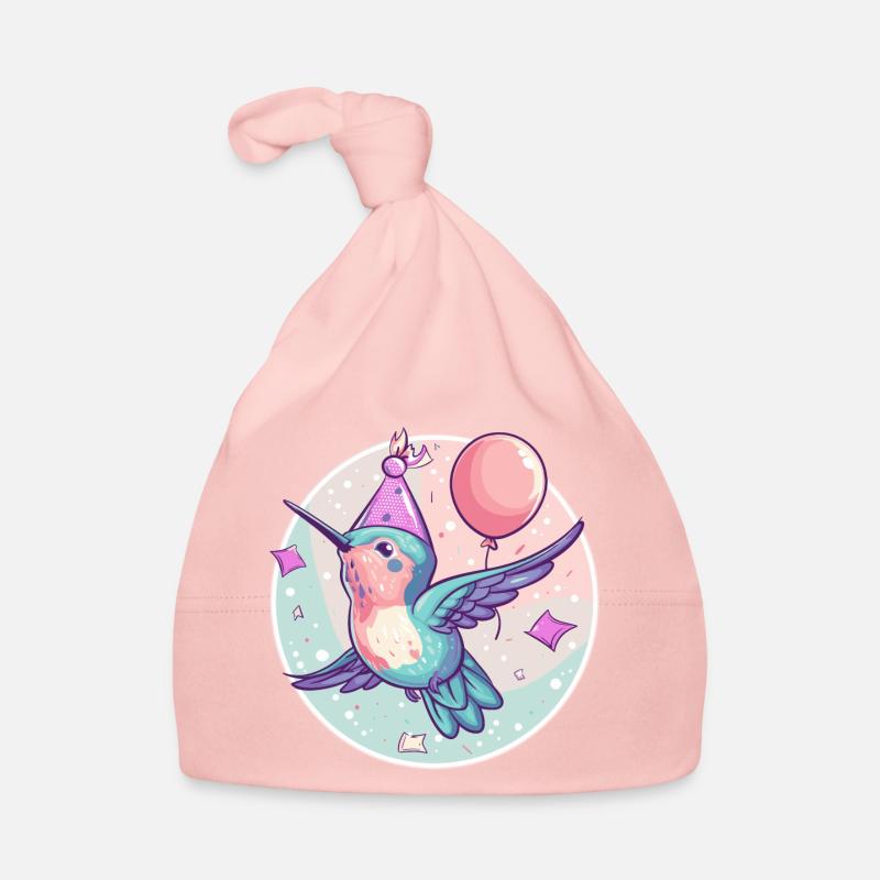 colibri oiseau anniversaire bébé Bonnet bio Bébé