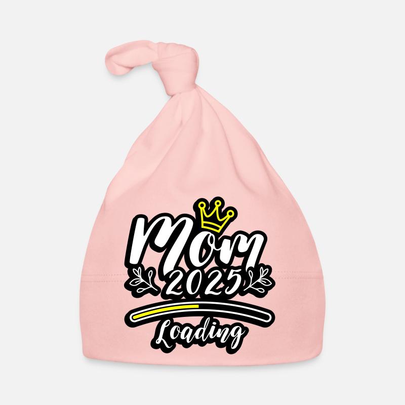 Mama 2025 Loading Mom Baby Bio-Mütze