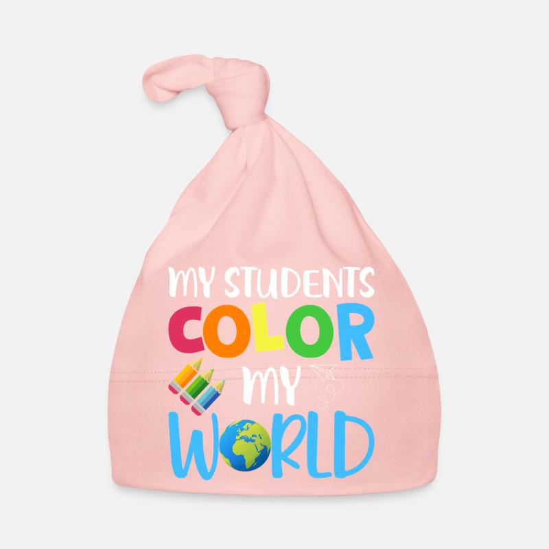 Mes élèves apportent de la couleur dans ma vie – Enseignants Bonnet bio Bébé