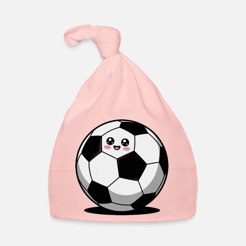 Fußball comic süß Baby Bio-Mütze