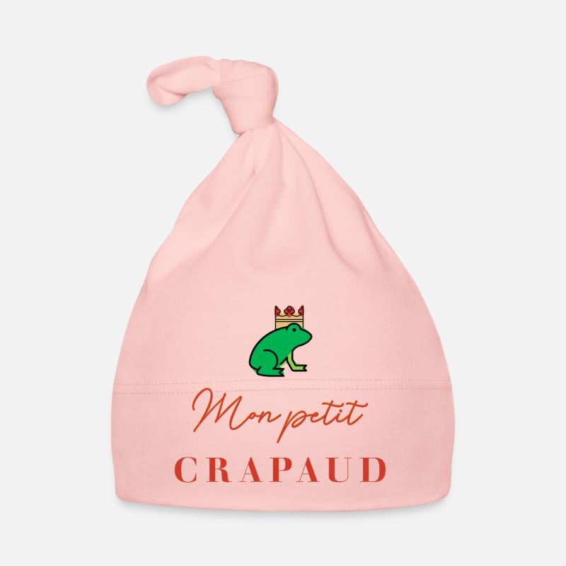 MY LITTLE TOAD - Organic Baby Cap - pink