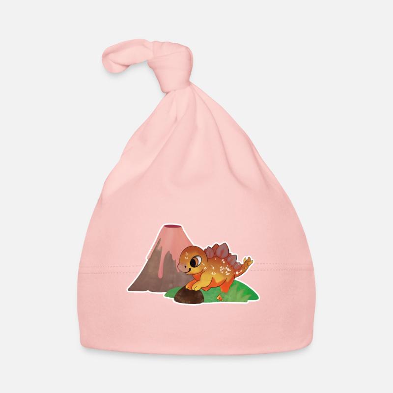 Starker Stegosaurus Baby Bio-Mütze