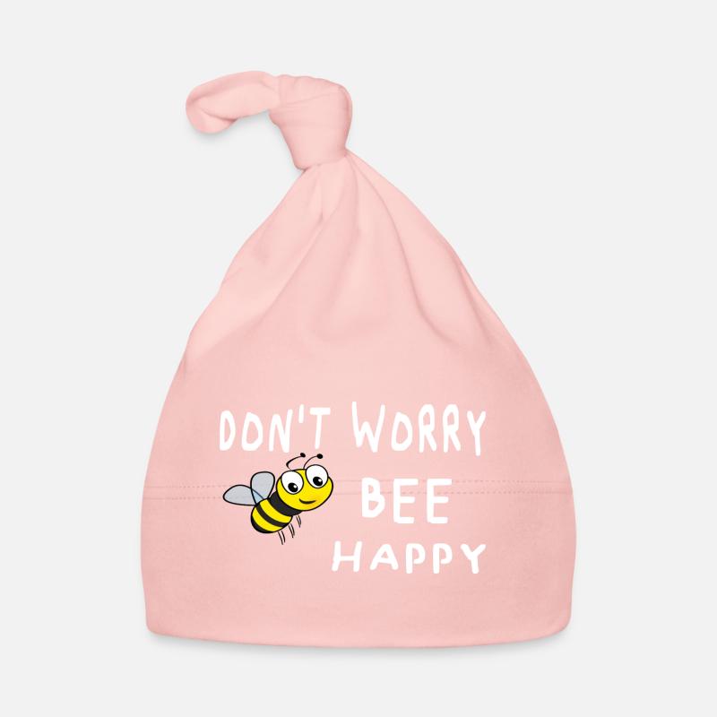 Don't worry be happy Organic Baby Cap