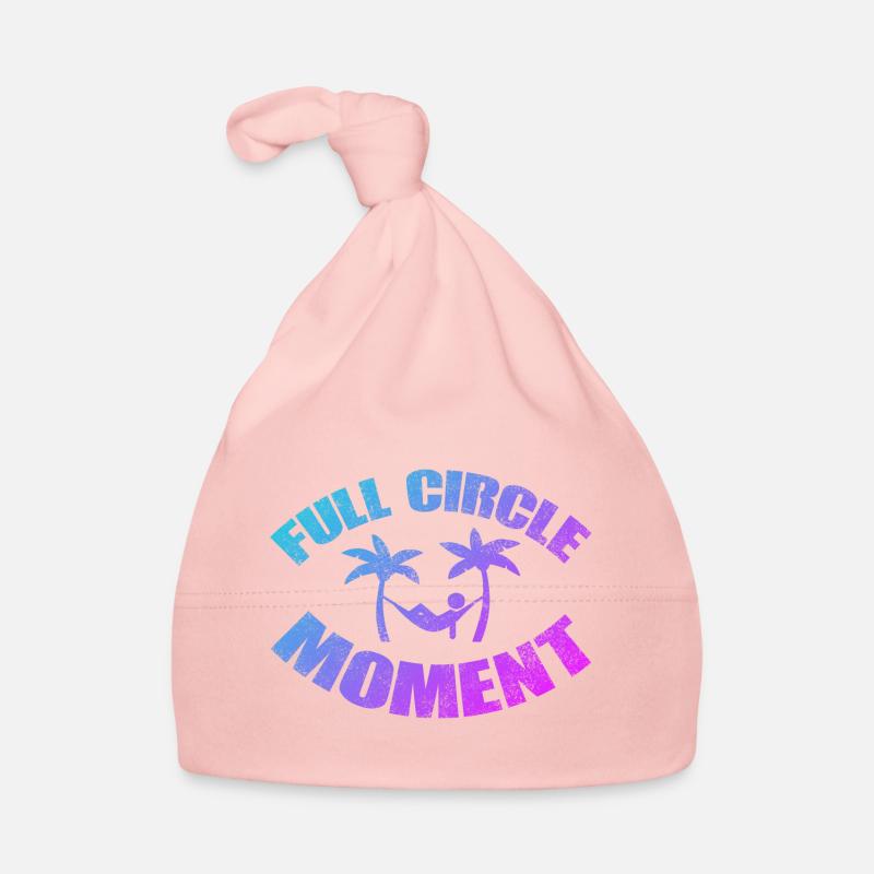 Full Circle Moment Palme Trash TV Design Bonnet bio Bébé