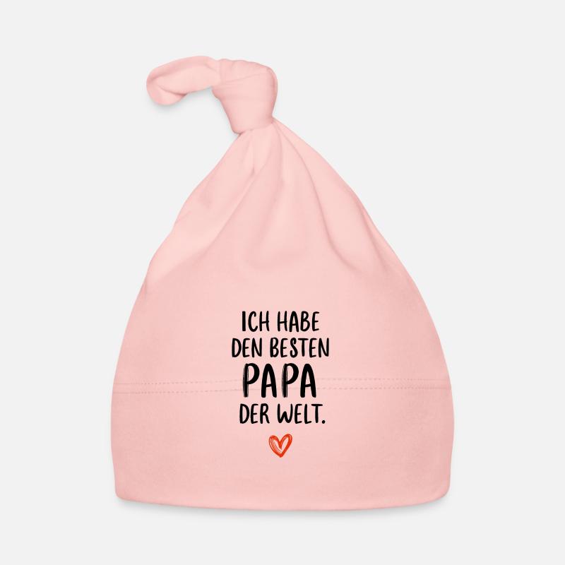 Bester Papa der Welt Baby Bio-Mütze