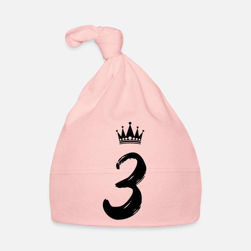 3 Crown Organic Baby Cap