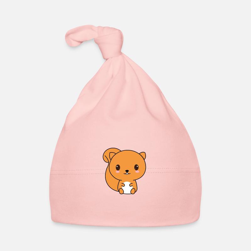 Chibi the squirrel Organic Baby Cap