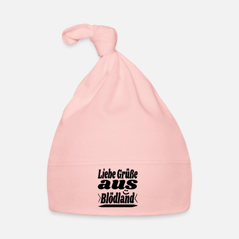 liebe grüße Baby Bio-Mütze