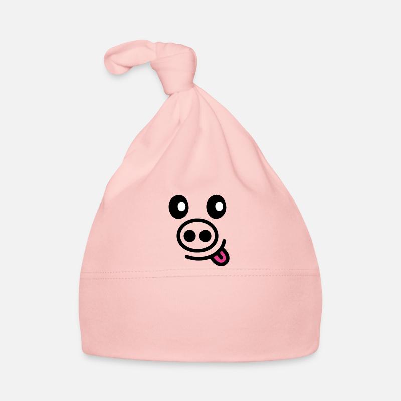Costume de cochon Animal Cochon Cochon cool sau - Bonnet bio Bébé - rose
