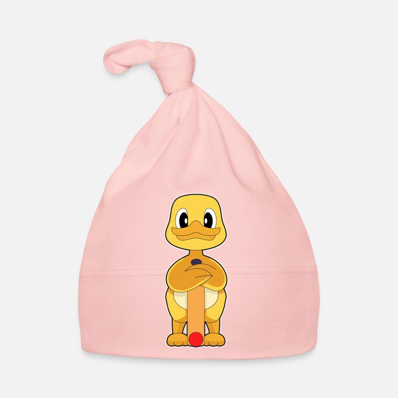 Canard Cricket Batte de cricket Bonnet bio Bébé
