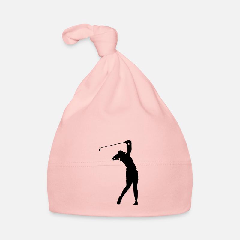 Golf/Golferin/Golf spielen Baby Bio-Mütze