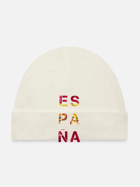 Spanien Design. - Baby Bio-Mütze - Rosa - Vorne