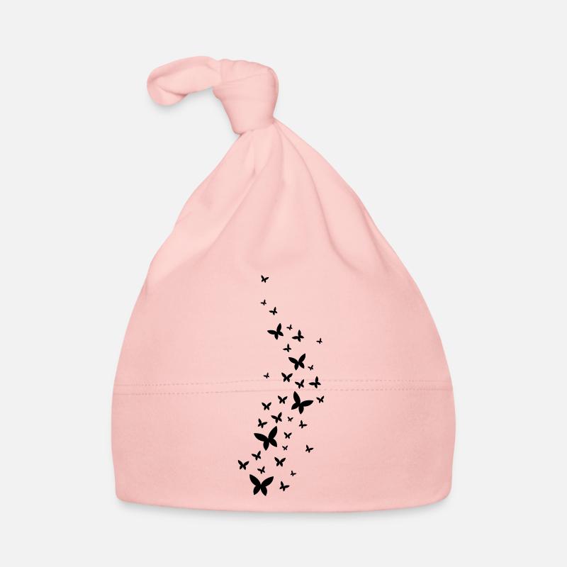 Flying butterflies Organic Baby Cap