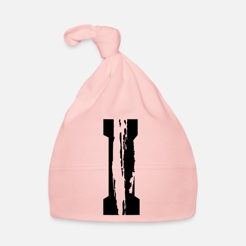 I - Buchstabe Baby Bio-Mütze