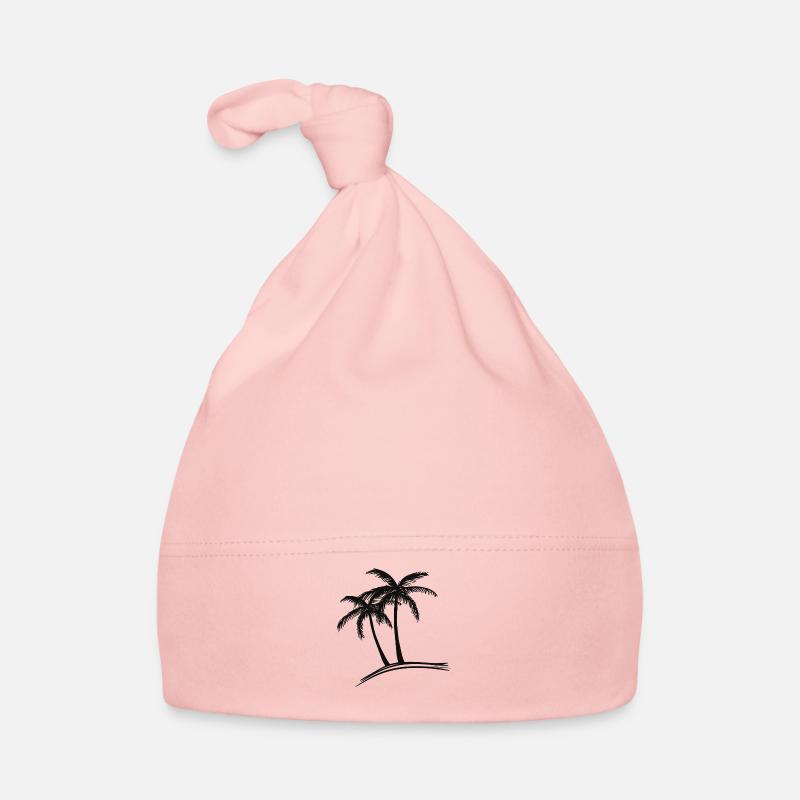 Palm trees Organic Baby Cap