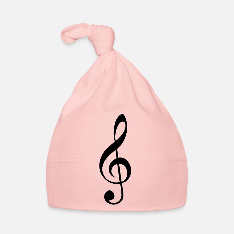 trebble Schlüssel Baby Bio-Mütze