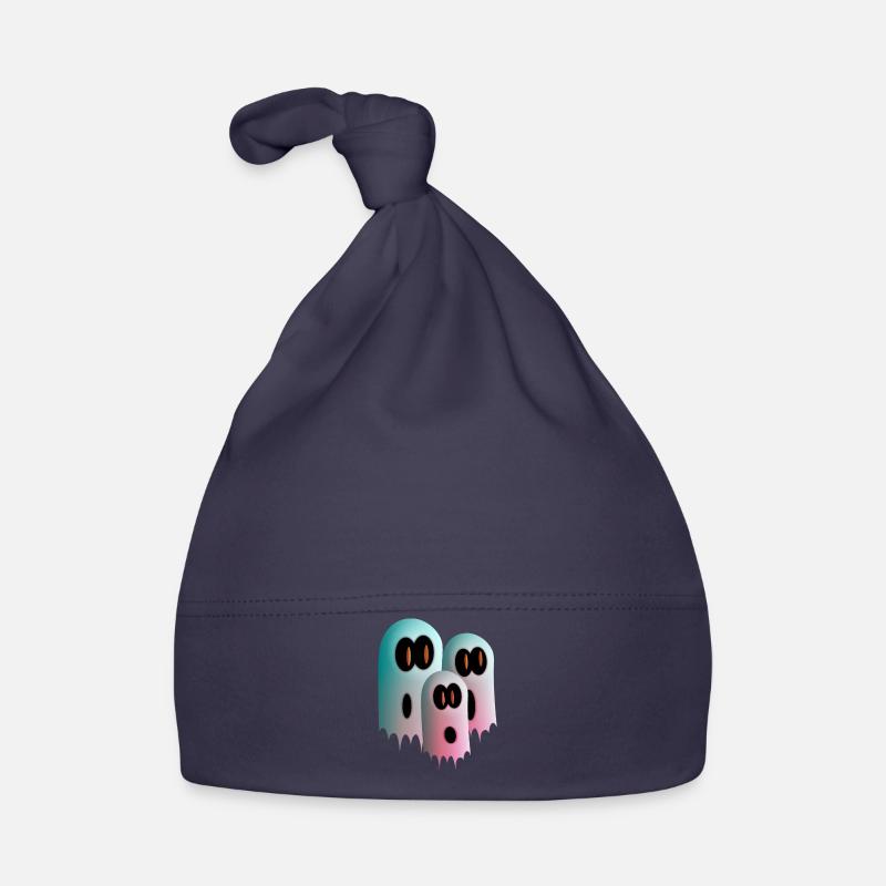 Ghosts Organic Baby Cap