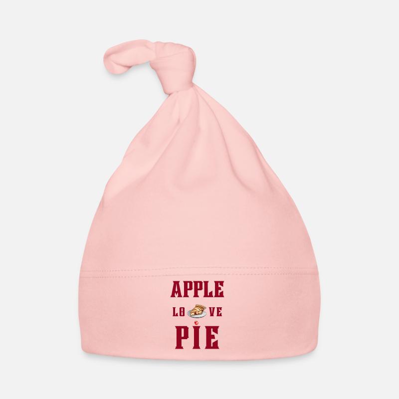 Stück Apfelkuchen Baby Bio-Mütze