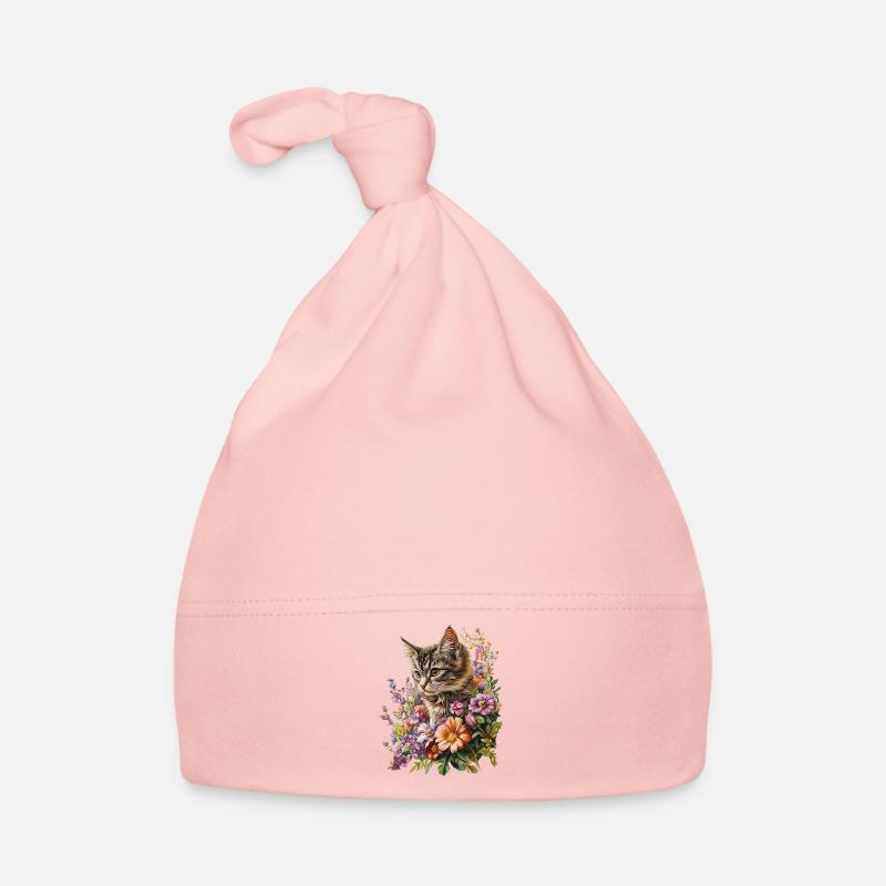 Fleurs de chat Bonnet bio Bébé